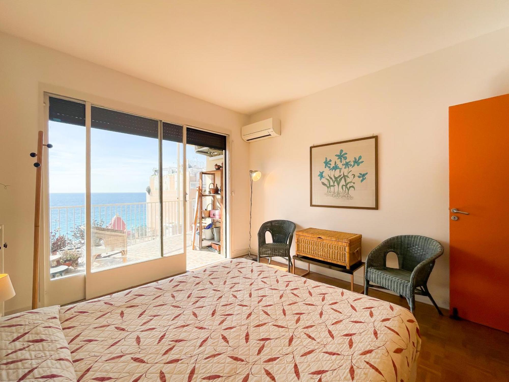 Paradise 4 Pers Vista Mare Wifi Ac * Nizza